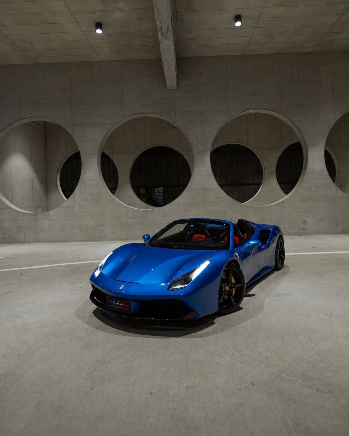 Ferrari 488 Spider in Blu Corsa