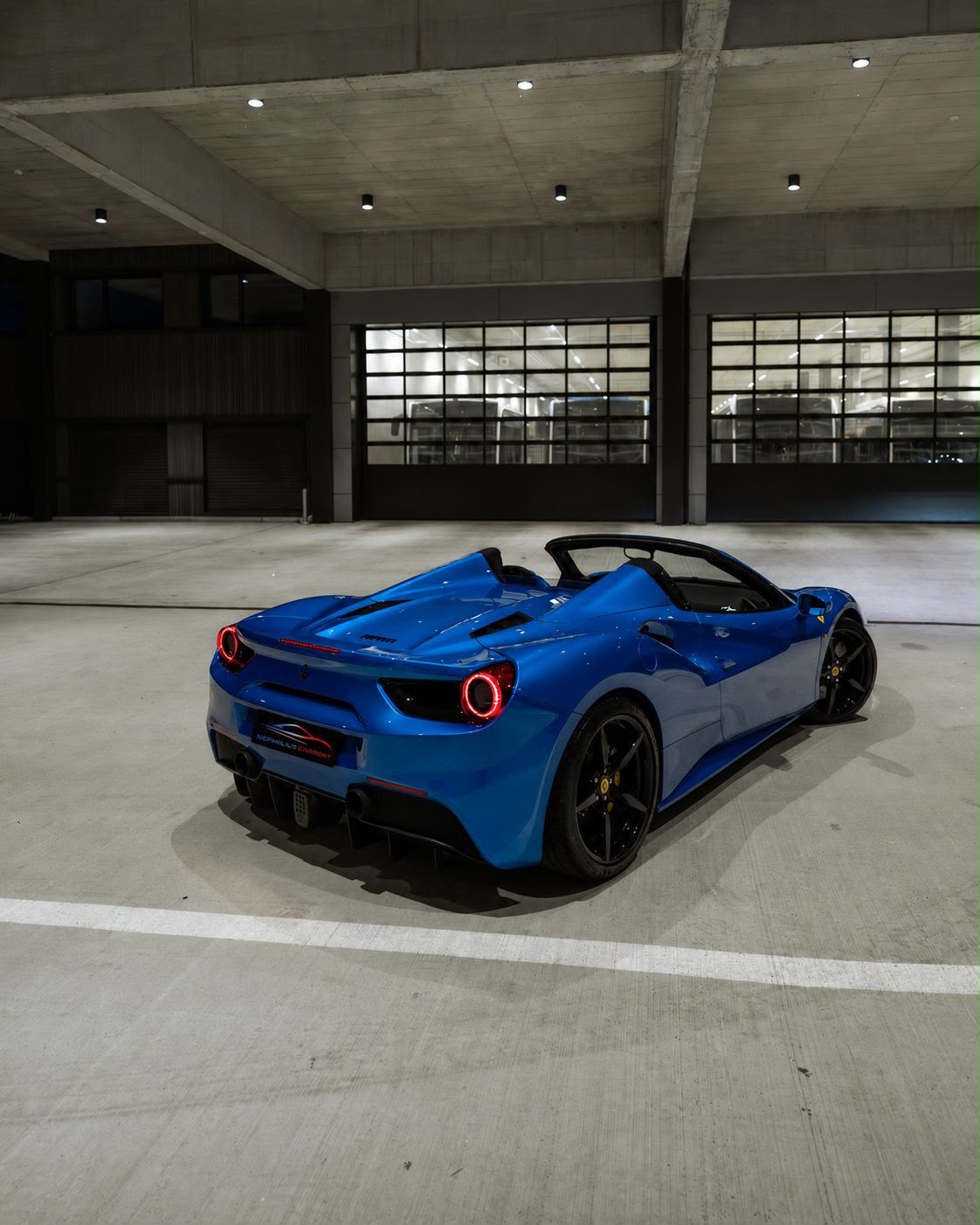 Ferrari 488 Spider Heckansicht